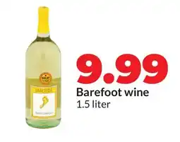 Hy-Vee Barefoot wine offer