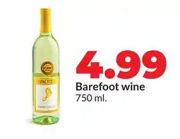 Hy-Vee Barefoot wine offer