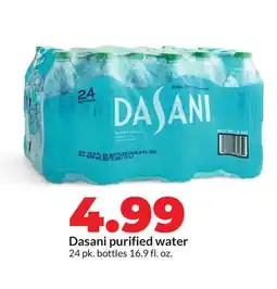 Hy-Vee Dasani purified water offer