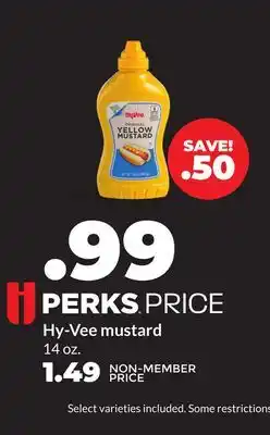 Hy-Vee Hy-Vee mustard offer