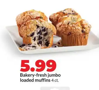 Hy-Vee jumbo loaded muffins offer