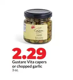 Hy-Vee Gustare Vita capers or chopped garlic offer