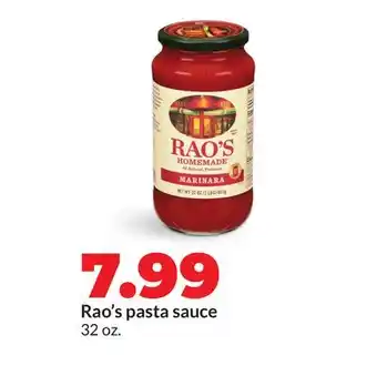 Hy-Vee Rao's pasta sauce offer
