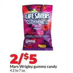 Hy-Vee Mars Wrigley gummy candy offer
