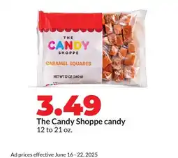 Hy-Vee The Candy Shoppe candy offer