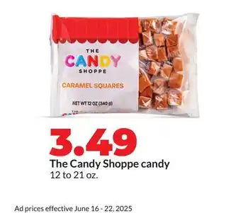 Hy-Vee The Candy Shoppe candy offer