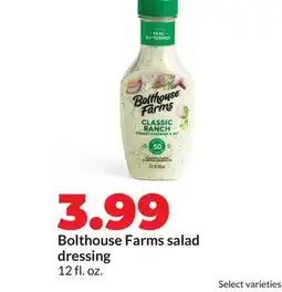Hy-Vee Bolthouse Farms salad dressing offer