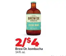 Hy-Vee Brew Dr. kombucha offer