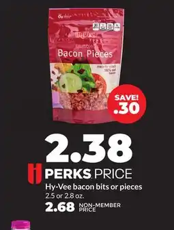 Hy-Vee Hy-Vee bacon bits or pieces offer