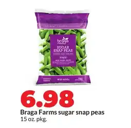 Hy-Vee Braga Farms sugar snap peas offer