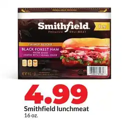 Hy-Vee Smithfield lunchmeat offer