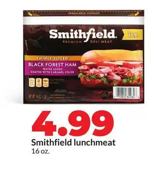 Hy-Vee Smithfield lunchmeat offer
