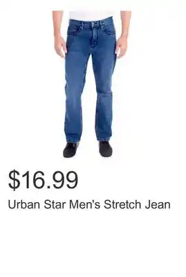 Costco Urban Star Men's Stretch Jean offer