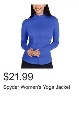 Costco Spyder Women's Yoga Jacket offer