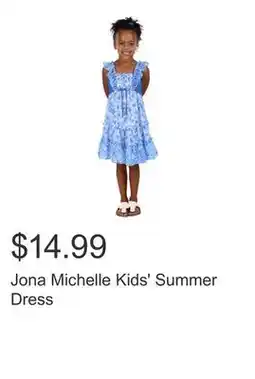 Costco Jona Michelle Kids' Summer Dress offer