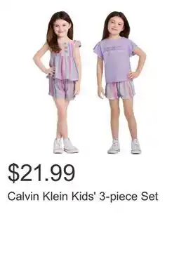 Costco Calvin Klein Kids' 3-piece Set offer