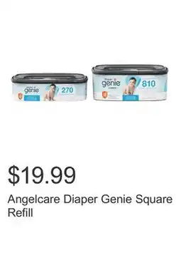 Costco Angelcare Diaper Genie Square Refill offer
