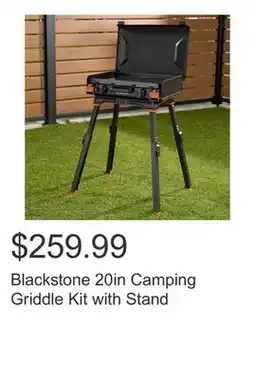 Costco Blackstone 20in Camping Griddle Kit with Stand offer
