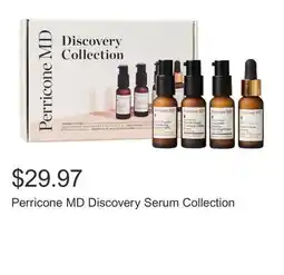 Costco Perricone MD Discovery Serum Collection offer
