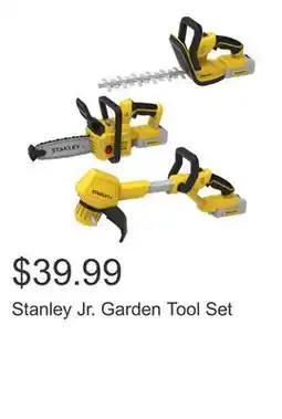 Costco Stanley Jr. Garden Tool Set offer