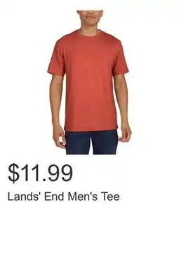 Costco Lands' End Men's Tee offer