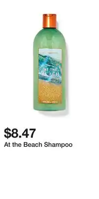 Bath & Body Works At the Beach Shampoo offer