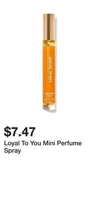 Bath & Body Works Loyal To You Mini Perfume Spray offer