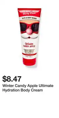 Bath & Body Works Winter Candy Apple Ultimate Hydration Body Cream offer