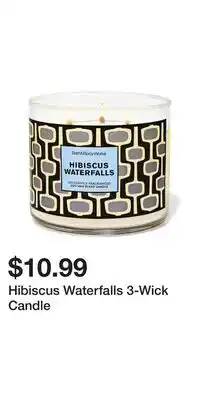 Bath & Body Works Hibiscus Waterfalls 3-Wick Candle offer