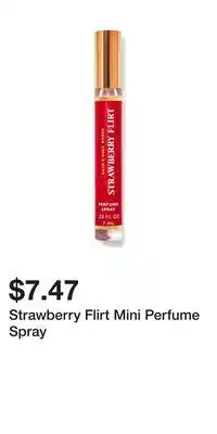Bath & Body Works Strawberry Flirt Mini Perfume Spray offer