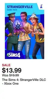 Game Stop The Sims 4: StrangerVille DLC - Xbox One offer