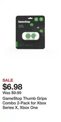 Game Stop GameStop Thumb Grips Combo 2-Pack for Xbox Series X, Xbox One offer