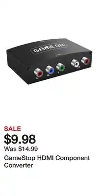 Game Stop GameStop HDMI Component Converter offer