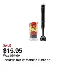 Belk Toastmaster Immersion Blender offer