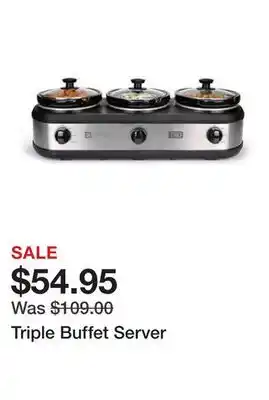 Belk Triple Buffet Server offer