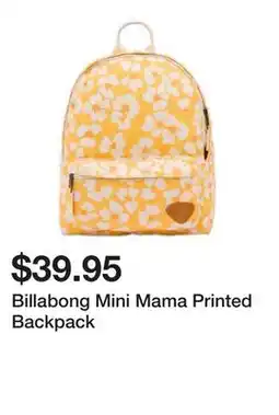 Belk Billabong Mini Mama Printed Backpack offer