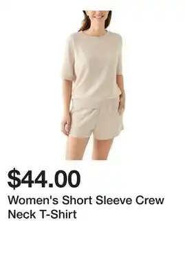 Belk Women's Short Sleeve Crew Neck T-Shirt offer