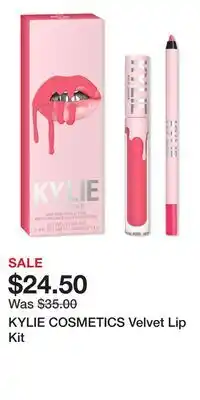 Ulta Beauty KYLIE COSMETICS Velvet Lip Kit offer