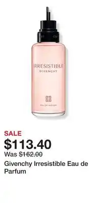 Ulta Beauty Givenchy Irresistible Eau de Parfum offer