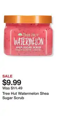 Ulta Beauty Tree Hut Watermelon Shea Sugar Scrub offer
