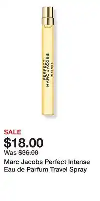 Ulta Beauty Marc Jacobs Perfect Intense Eau de Parfum Travel Spray offer