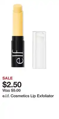 Ulta Beauty e.l.f. Cosmetics Lip Exfoliator offer
