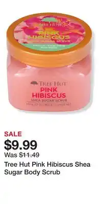 Ulta Beauty Tree Hut Pink Hibiscus Shea Sugar Body Scrub offer