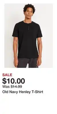 Old Navy Old Navy Henley T-Shirt offer