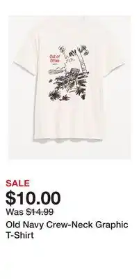 Old Navy Old Navy Crew-Neck Graphic T-Shirt offer
