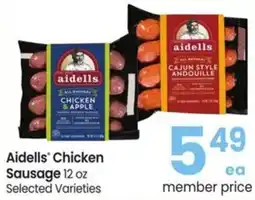 Albertsons Aidells chicken sausage offer