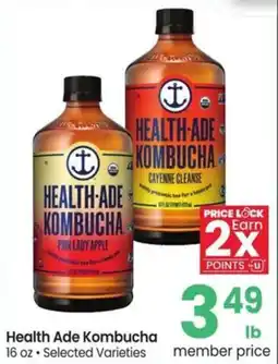 Albertsons Health ade kombucha offer