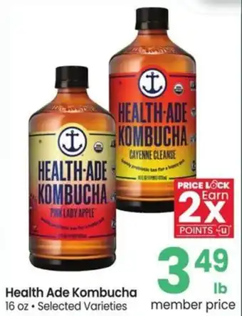 Albertsons Health ade kombucha offer