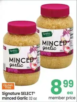 Albertsons Signature SELECT minced garlic offer