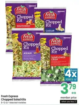 Albertsons Fresh express chopped salad kits offer